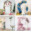 Metal Arch Backdrop Stand 7.2FT Gold Wedding Balloon Arched Backdrop Stand Square Arch Frame for Birthday Valentines Day Party Bridal Baby Shower Ceremony Decoration