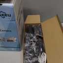 [100ft] Hiseeu Wireless WiFi Security Camera System, Wired Plug-in Powered, Expandable 16CH 4K NVR, 4Pcs 3MP Night Vision Cameras Home Surveillance Outdoor, Motion Detection, 1TB HDD, One-Way Audio