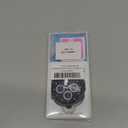 LETOID 3 in 1 Metal Case for Samsung Galaxy Watch 8 Screen Protector 44mm, Stainless Steel Protective Bumper Face, Hard PC Back Cover and 9H Tempered Glass Film for Galaxy Watch8 (Black/Orange)