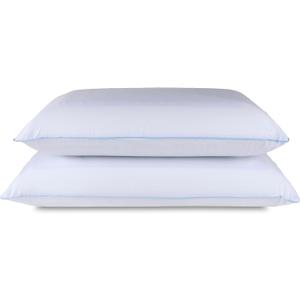 TEMPUR-Pedic TEMPUR-Cloud Dual Cooling Pillow, Queen-2-Pack, Queen, White 2 Count