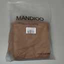 MANDIOO Set of 2 Faux Leather Decorative Throw Pillow Covers Modern Solid Outdoor Cushion Cases Luxury Pillowcases for Couch Sofa Bed 16x16 Inches Brown