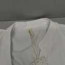 PINSV Women's High Waisted Stretchy Bootcut Pull On Dress Pants Casual Work Pants Pure White, Medium