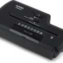 Aurora AU800SD Professional Strip Cut Paper Shredder/CD/Credit Card Shredder Without Wastebasket, 8-Sheet Strip-Cut No Basket, Black (15 centimetres)