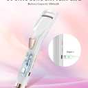 Heated Eyelash Curler Premium PRO - Fast Heat up in 8s - 24 Hours Long Lasting - Rechargeable Electric Eyelash Curler with Type-C, Innovative L Silicone, 2 Heat Modes, Anti-Burn Eyelid, White-HB