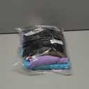 Riyiper 4 Pack Summer Women's Tank Tops Multipack Sleeveless Shirts Loose Fit Square Neck Tanks(Black, Dark Coffee, Violet, Light Blue,Large)