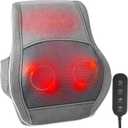 Neck and Back Massager for Pain Relief Deep Tissue with Heat, Shiatsu Shoulder Massager with Bi-Directional Rotating Head for Neck, Back, Shoulders, and Legs