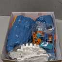 MSKOLER Dinosaur Race Car Tracks for Toddlers 2-4 Years, Dinosaur Climbing Hills Railcar, Toy Car Track Play Set with 7 Small Race Cars, Preschool Birthday Gifts for 3 4 5 6 7 8 Year Old Boys Girls