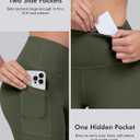 LZYVOO Biker Spandex Shorts Women, High Waisted Tummy Control Workout Yoga Shorts with Pockets(5" Black/Dgrey/Navy/Wine/JGreen-L)