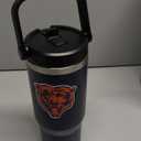 Unisex NFL Chicago Bears Insulated Travel Mug 30oz Straw Tumbler