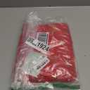 Christmas Tree Skirt Red 36 inch Gold Christmas Tree Skirt Snowflakes Faux Fur for Xmas Holiday Home Party