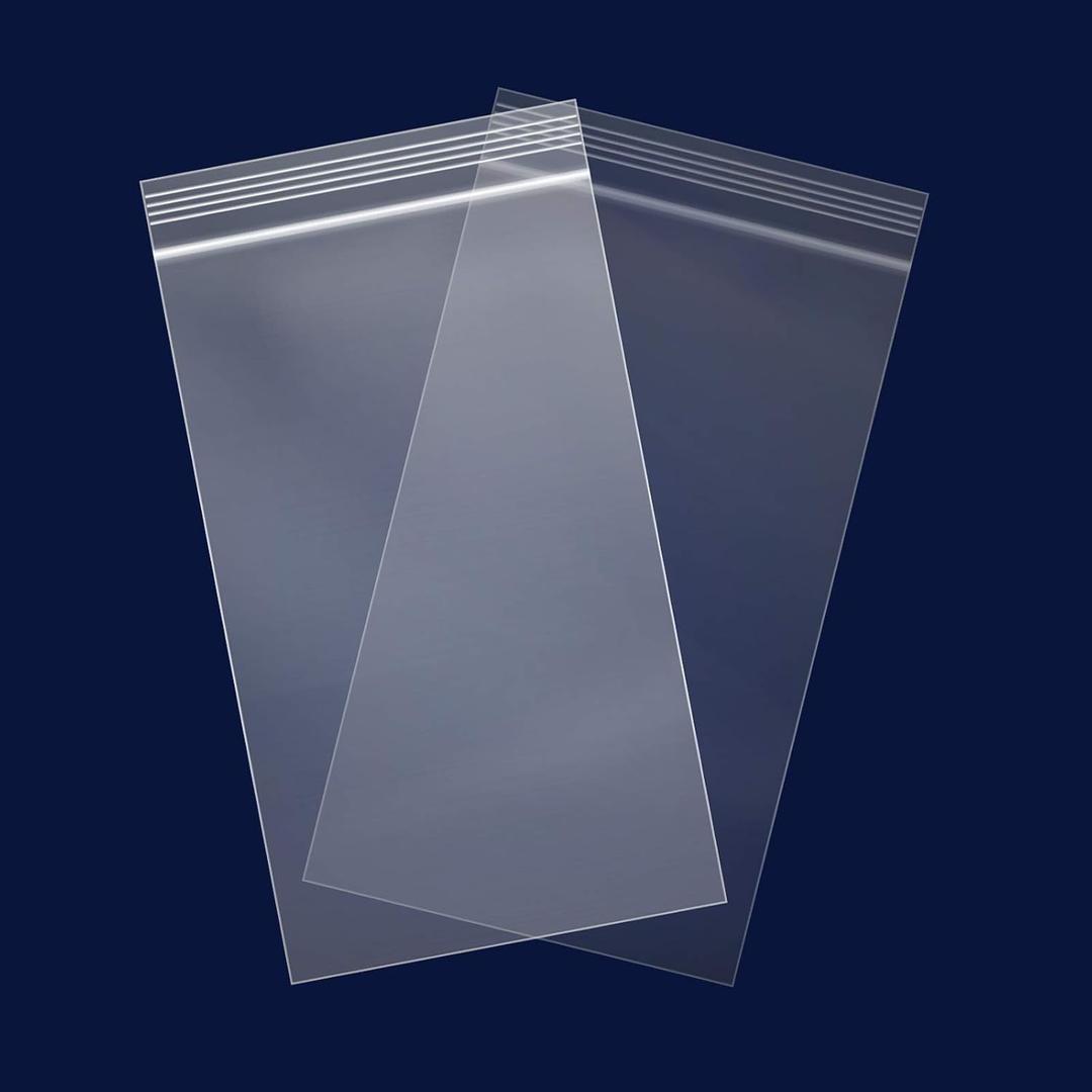iMailer - 1000 Count - 4" x 6" Small Plastic Bags - 2 Mil Clear Reclosable Bags