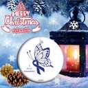 Alzheimer's Awareness Christmas Ornament - Honoring Loved Ones, Support for Caregivers, Memory Tree Keepsake, Unique Holiday Decoration for Families Affected (C6)