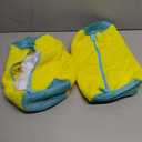 Shoe Washing Machine Bag, Shoe Laundry Bag for Washer and Dryer, Include Dry Net Bag, Reusable and Durable Zipper with Hook Design, Shoe Washing Bag for Sneaker (Yellow, 2 Pack)