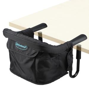 Hook on high Chair, Baby High Chair, High Chairs for Babies and Toddlers, Portable high Chair for Table, Travel, Baby Essentials, Black(16.54"  14.57"  13.00")