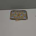 28 Holes Makeup Brush Holder,Makeup Brush Drying Rack Upside Down,Folding Makeup Brush Holder,Air Tree Tower Stand Organizer Comes with Mat (Black)