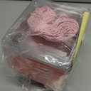 Kucoele 20 Pack Small Charcuterie Boxes with Clear Lids, To Go Paper Dessert Boxes Bakery Boxes, 5 Inches Disposable Food Containers for Cookies, Cupcakes, Slice Cakes, Strawberries (Pink)