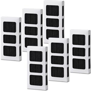 6 Pack PAULTRA2 Refrigerator Air Filter Compatible with Frigidaire PAULTRA2 Pure Air Ultra 2, PureAir Ultra II, and Electrolux Refrigerators 242047805, 5303918847, EAP12364179