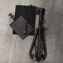 Tossbiss Laptop Tripod on Wheels with 2 Shelves, Portable Projector Floor Stand Adjustable Height 25.9 to 51.8 Inch with Phone Holder