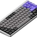 nuphy Air75 HE Rapid Trigger Gaming Keyboard,Hall Effect keybaord,84 Keys 75% Layout Adjustable Actuation Esports Wired Magnetic Switches Keyboard,RGB HotSwap Low Profile Keyboard