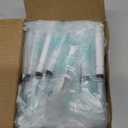 JOLLY PARTY 50 Pack 3ml Syringes with Caps, 3cc Syringe Needleless, Small Oral Syringe with Tip Cap Individually Wrapped for Scientific Labs, Liquid Measuring, Pet Feeding, Oil & Glue Dispenser