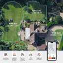 Segway Navimow i105N Robot Lawn Mower Perimeter Wire Free 1/8 Acre RTK+Vision Robotic Lawnmower, AI-Assisted Mapping, Virtual Boundary, APP Control, 58dB(A) Quiet, Multi-Zone Management
