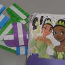 8Pcs Princess Frog Table Centerpieces Birthday Party Supplies Double Side Table Decorations for Tiana Party Decorations