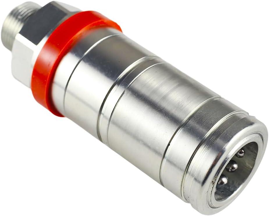Hydraulic Female Quick Coupler Compatible with John Deere 6100 6200 6020 6090 6300 6400 6500 7020 7320 7420, Replace AL221083 AL237055