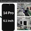 Fixerman for iPhone 14 Pro Screen Replacement 6.1 inch, 3D Touch LCD Display Digitizer Assembly with Repair Tools,Compatible with Model A2890, A2650, A2889, A2892, A2891