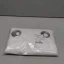 NICETOWN White Sheer Curtains 84 inches Long - Home Decoration Grommet Airy & Lightweight Elegant Window Treatments with Light Filtering for Bedroom/Living Room (2 Panels, W54 x L84)