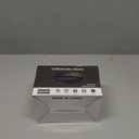 4 Pack Smoke and Carbon Monoxide Detector with Test Button, 85dB Loud Beep, LCD Display, Battery-Operated Smoke Detector Carbon Monoxide Detector Combo for House, Apartment, Kitchen, Garage Use