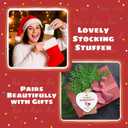 2 x Grandparents Gifts - First Time Grandparents Gifts for Grandma, Grandpa - Baby Pregnancy Announcement Ornament for New Grandma - Grandpa to Be Ornaments 2026 - Ceramic Christmas Ornament