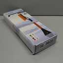 EcoNour 27" Car Snow Brush and Ice Scrapers for Car Windshield (2 Pack) | Scratch Free Bristle Head Snow Brush & Tough Window Snow Scraper with Aluminium Body | Snow Removal Winter Car Accessories (Blue & Orange)