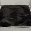 morvally Short Straight Bob Wig Heat Resistant Hair with Blunt Bangs Natural Looking Cosplay Costume Daily Wigs (14", 2# Black)