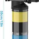 3-Stage Internal Aquarium Filter for Tanks 40-150 Gallon, Fish Tank Filter with Aeration/Rainfall Modes, Fish Filter Turtle Tank Filter with Adjustable Flow Rate