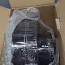 U-QE 120PCS Red Plastic Plates for Party - Red Plates Disposable Heavy Duty - Fancy Disposable Plates Include 60 10" Dinner and 60 7" Dessert Platos for Party, Mother's Day & Special Moments