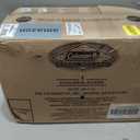 Coleman Vintage 54qt Steel Belted Cooler, Keeps Ice Up to 4 Days, 85-Can Capacity Hard Cooler with Drain & Have-A-Seat Lid, 24.38 x 16.13 x 16.25"