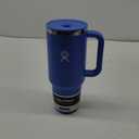 Hydro Flask Travel Tumbler with Handle, Lid and Straw - Insulated Stainless Steel in 40 Oz Cascade
