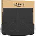 LASFIT Cargo Mat for Audi Q5/SQ5 2018-2025(Include Q5/SQ5 Sportback), Custom Fit All-Weather TPE Rubber Trunk Mat for Audi Accessories, Waterproof, Easy to Clean, Black
