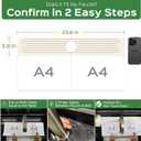 23.6 Inch Stone Faucet Mat for Kitchen Sink Splash Guard - Diatomite Quick Dry Stone Mat Kitchen Sink Protectors, Water-Absorbent Faucet Handle Drip Tray(White, 23.6" x 3.9")