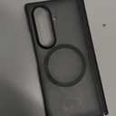 TORRAS Upgraded Magnetic Shockproof for Samsung Galaxy Z Fold 7 Case with Screen Protector, Fit for MagSafe, 4X Military Grade Hinge Protection, Translucent Slim Case for Samsung Z Fold 7, Black