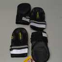 QUMY Dog Shoes for Large Dogs, Medium Dog Boots & Paw Protectors for Winter Snowy Day, Summer Hot Pavement, Water-Resistant in Rainy Weather, Outdoor Walking, Indoor Hardfloors Skid-Resistant Sole, Size 7: 2.8''x3.2"(W*L) (Pack of 4)