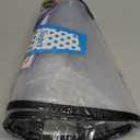 Supet Dog Cone Collar Adjustable After Surgery, Comfortable Pet Recovery Collar & Cone for Large Medium Small Dogs, Elizabethan Dog Neck Collar Plastic Practical (L(Neck: 14.0~17.5"), White)