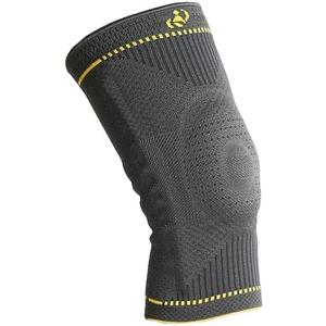 Morsa Cyberg Knee Support for Women, Knee Brace for Men Meniscus Tear, Stainless Steel with Flexible Stays, Patella Knee Sleeve, Compression, Stabilizer, Fit, Anti Sweating, Unisex, Grey (X-Large)