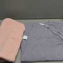 Supersoft Rayon Made from Bamboo Sleep Sack 6-12 Months 1.0 Tog Toddler Sleep Sack Baby Wearable Blanket with 2-Way Zipper Unisex Sleeping Bag for Babies All-year-around (2 Pack) Pink & Gray