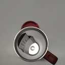 Owala SmoothSip Slider Stainless Steel Insulated Travel Mug with handle, 100% Leak Proof, For Hot and Cold Drinks, Travel Friendly with Sliding Lock Lid, 24 oz, BPA Free, Leak Proof, Black Cherry