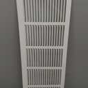 Fits 30x8 Duct Opening | Steel Return Air Grille by Handua | Vent Cover Grill for Sidewall and Ceiling | White | HVAC Cold Air Intake Grille | Outer Dimensions: 31.75"W X 9.75"