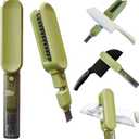 Knife Blade Brush with Long Handle and Lid Integrate Knife Sharpener and Gap Cleaning Brush, Double Side Bristle Scrubber for Kitchen knife Blade Chopsticks Dish Cutlery Fork Spoon's Washing