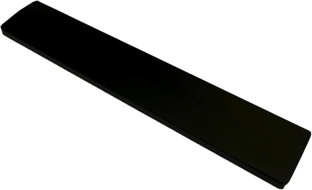 Wooden Keyboard Wrist Rest (Full Size, Black)