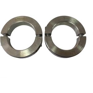 AZSSMUK Bore 2'' Double Split Shaft Collar Stainless Steel Lock Collar Clamp Set Screw 2PCS (2'', 2)