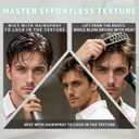 2 x 2PCS Texture Comb, Wide Tooth Styling Comb, Roots Volume Tool, Men Pompadour Hairstyling Combs, Bangs Seam Grooming Accessory for Woman, for Barber Hairdressing Hair Pick Combs